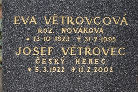 VĚTROVEC  Josef